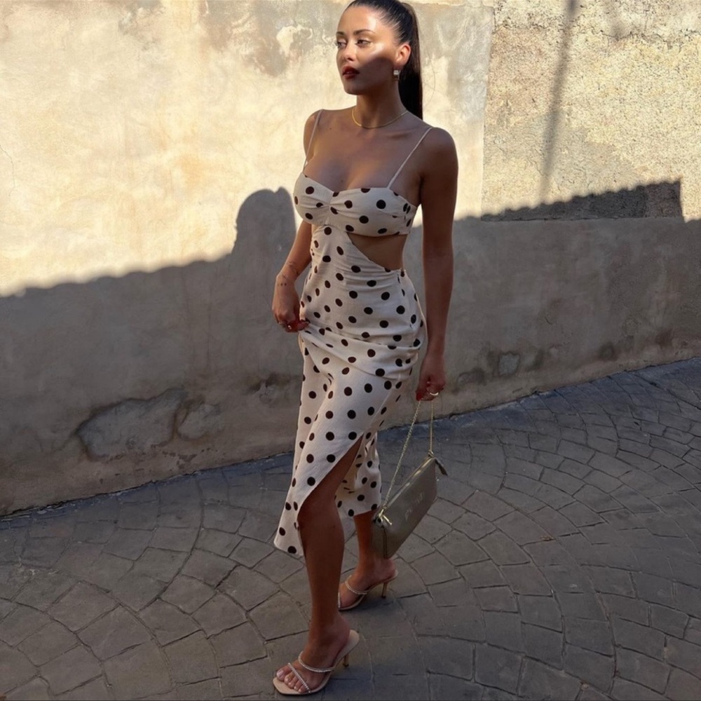 Zara Polka Dot Mini Dress
